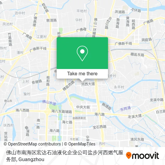 佛山市南海区宏达石油液化企业公司盐步河西燃气服务部 map