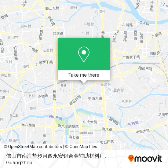 佛山市南海盐步河西永安铝合金辅助材料厂 map