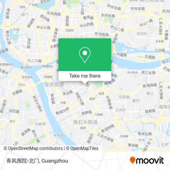 青凤围院-北门 map