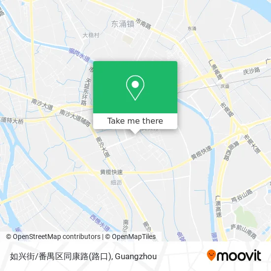 如兴街/番禺区同康路(路口) map