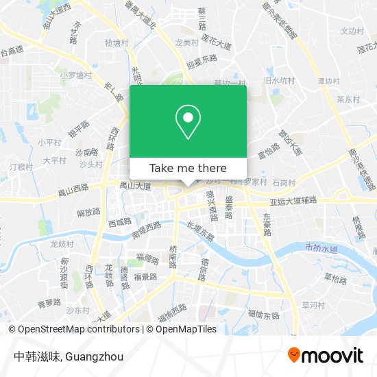 中韩滋味 map