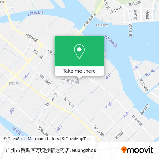 广州市番禺区万顷沙新达药店 map