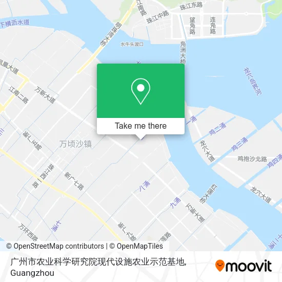 广州市农业科学研究院现代设施农业示范基地 map