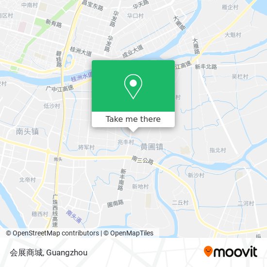 会展商城 map