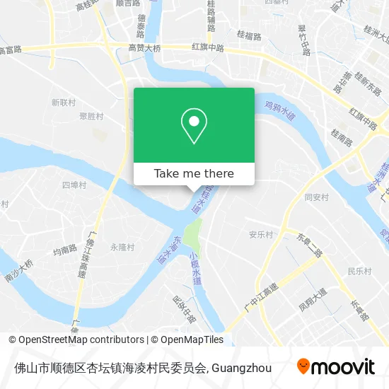 佛山市顺德区杏坛镇海凌村民委员会 map