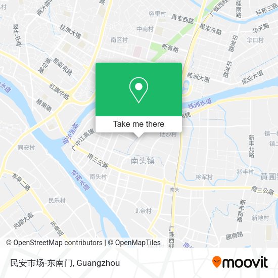 民安市场-东南门 map