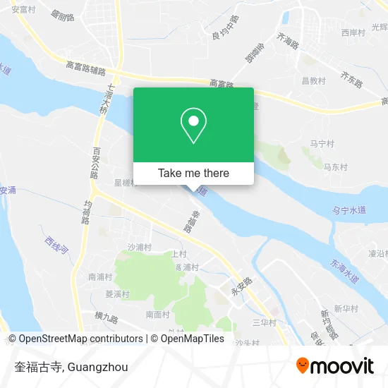 奎福古寺 map