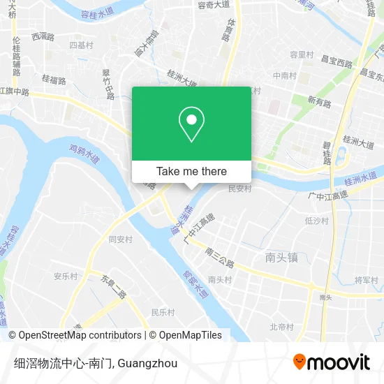 细滘物流中心-南门 map