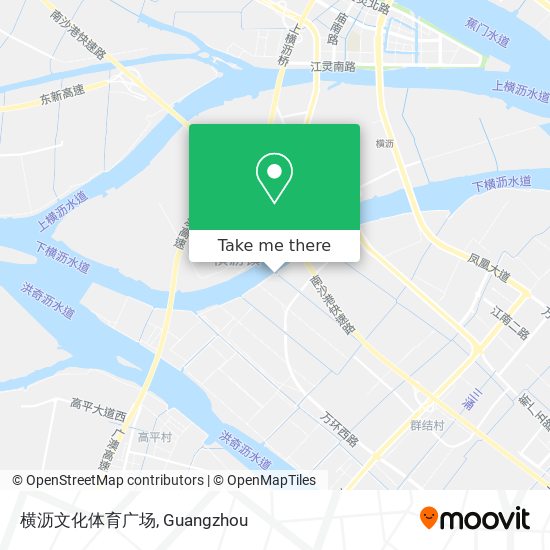 横沥文化体育广场 map