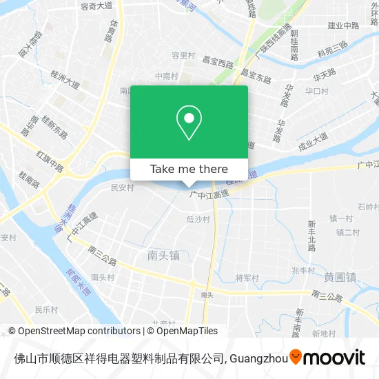 佛山市顺德区祥得电器塑料制品有限公司 map