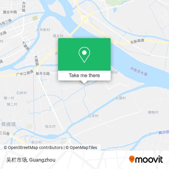 吴栏市场 map