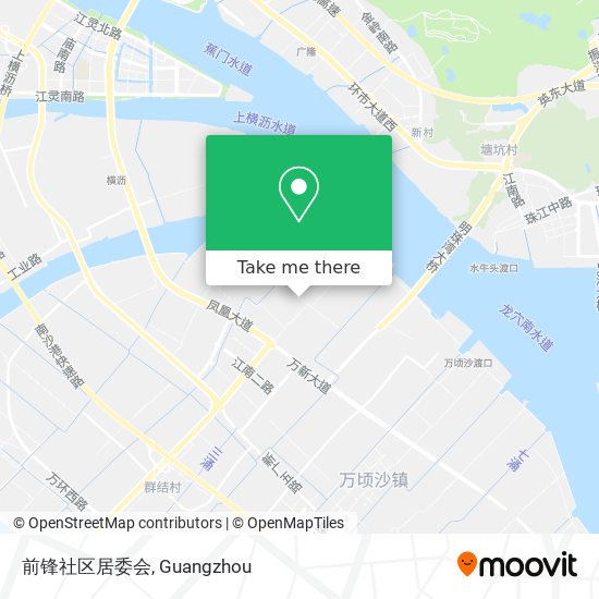 前锋社区居委会 map