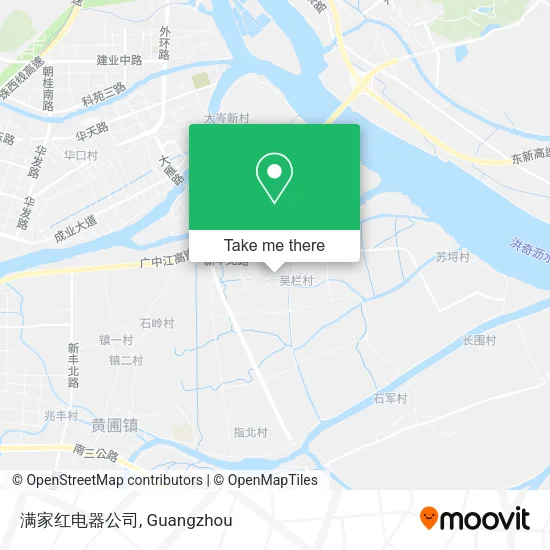 满家红电器公司 map