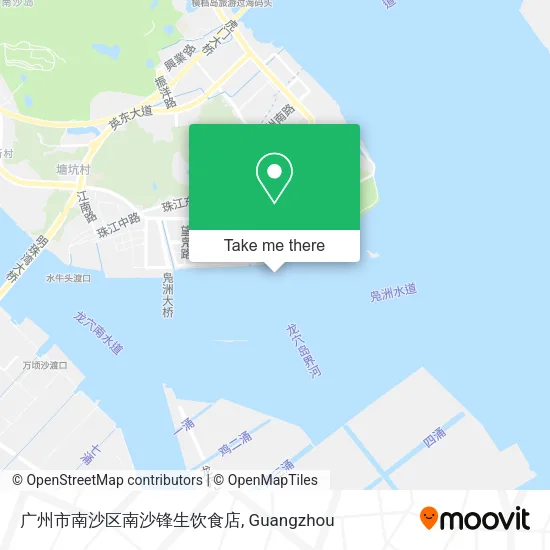 广州市南沙区南沙锋生饮食店 map