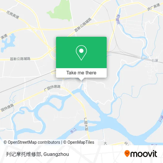 列记摩托维修部 map