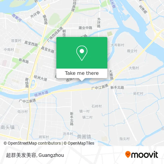 超群美发美容 map