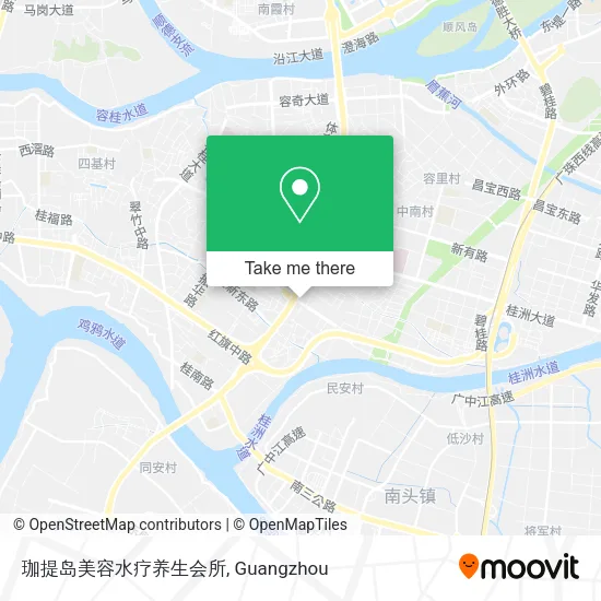 珈提岛美容水疗养生会所 map