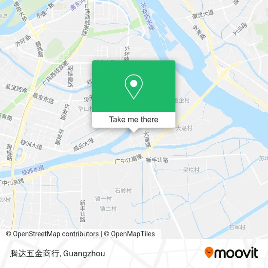 腾达五金商行 map
