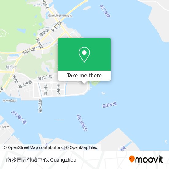 南沙国际仲裁中心 map