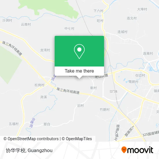 协华学校 map