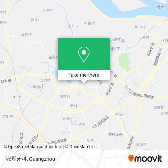 张雁牙科 map