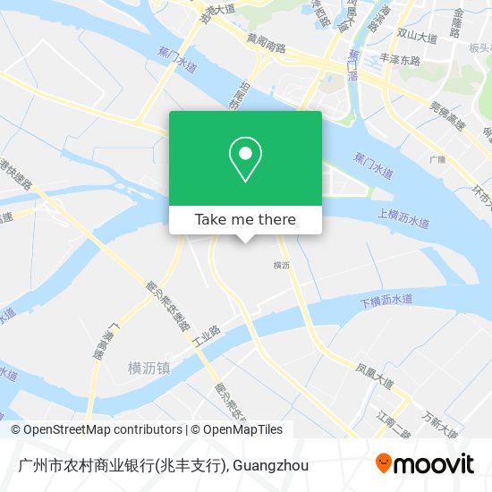 广州市农村商业银行(兆丰支行) map