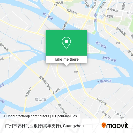 广州市农村商业银行(兆丰支行) map