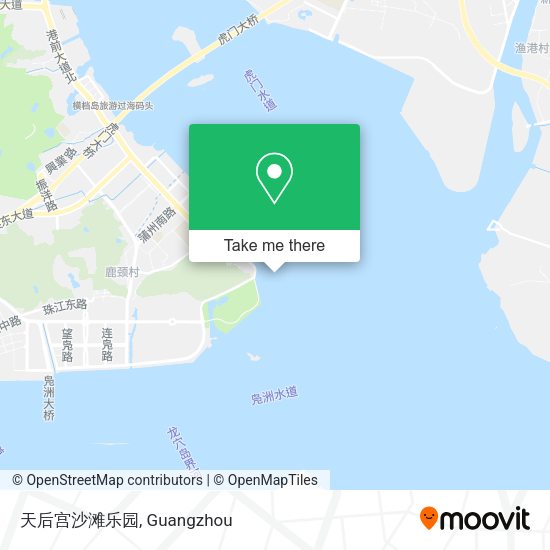 天后宫沙滩乐园 map