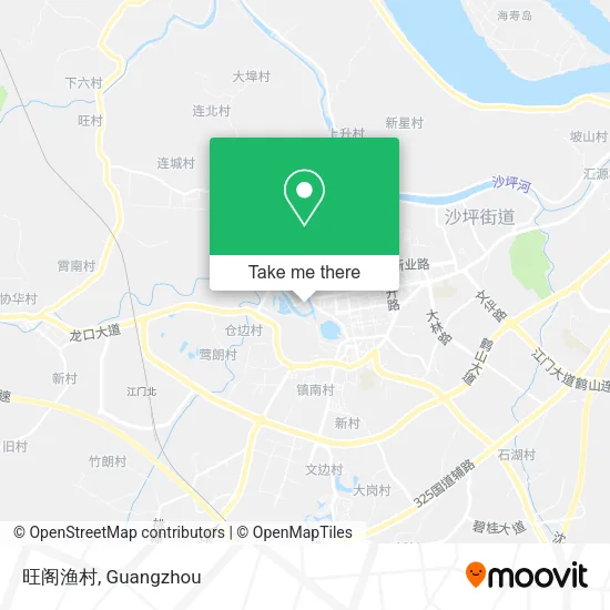 旺阁渔村 map