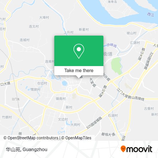 华山苑 map