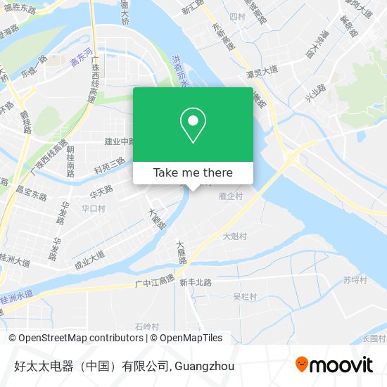 好太太电器（中国）有限公司 map