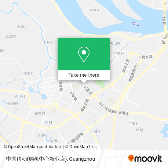 中国移动(购机中心新业店) map
