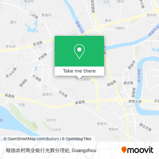 顺德农村商业银行光辉分理处 map