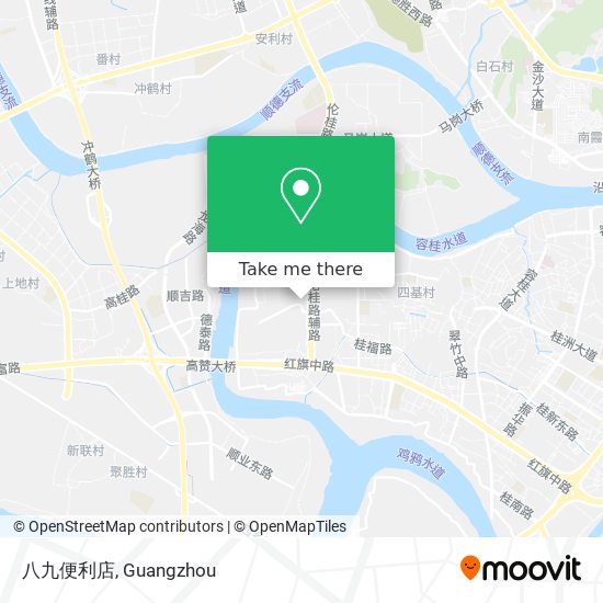 八九便利店 map