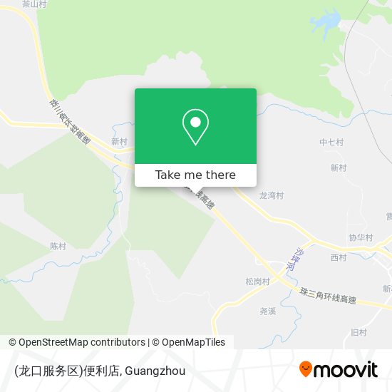 (龙口服务区)便利店 map