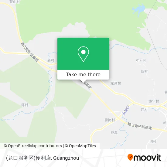 (龙口服务区)便利店 map