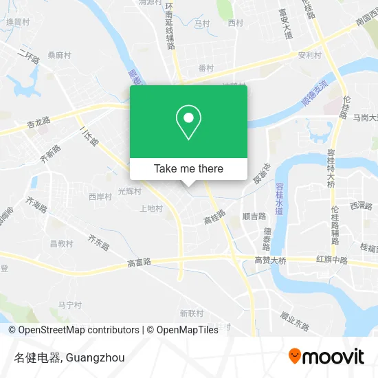 名健电器 map