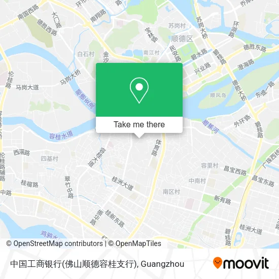中国工商银行(佛山顺德容桂支行) map