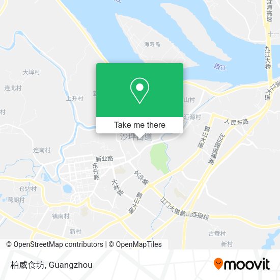 柏威食坊 map