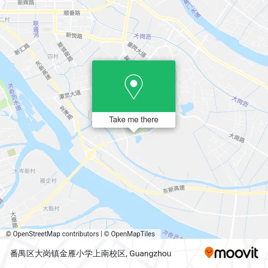 番禺区大岗镇金雁小学上南校区 map