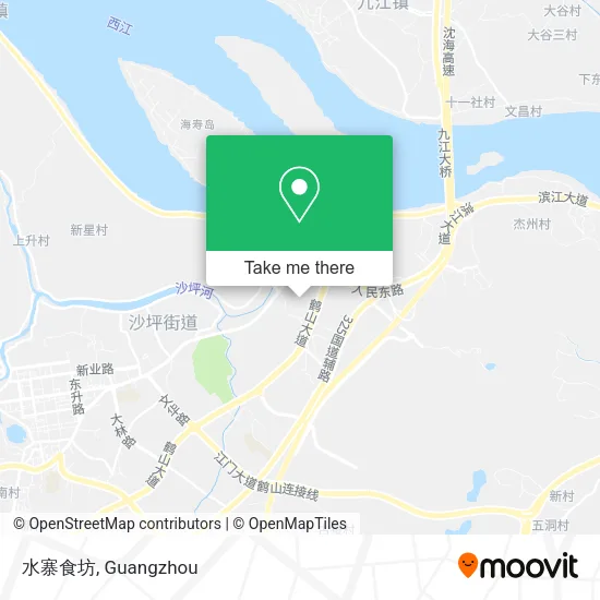 水寨食坊 map