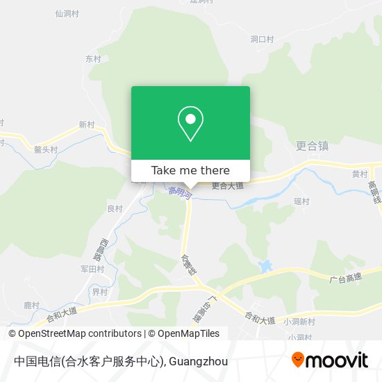 中国电信(合水客户服务中心) map