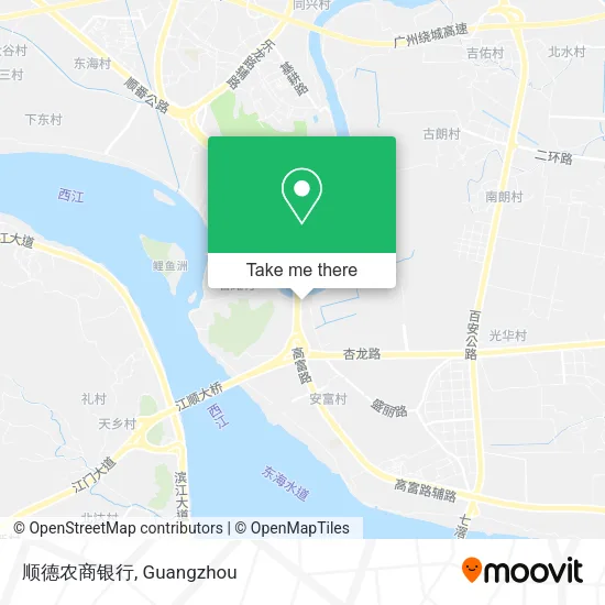 顺德农商银行 map