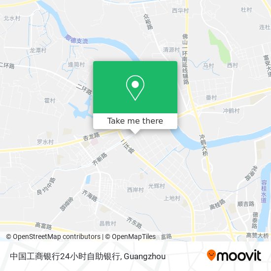 中国工商银行24小时自助银行 map