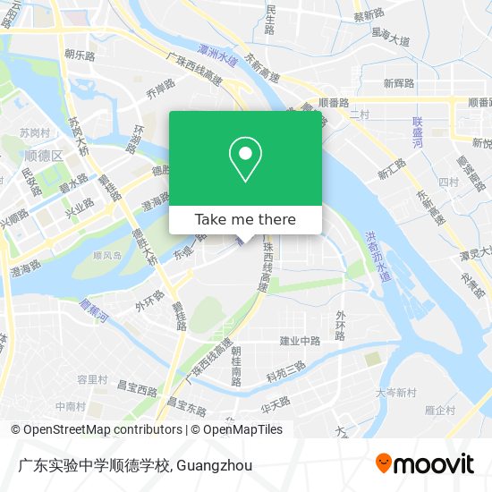 广东实验中学顺德学校 map