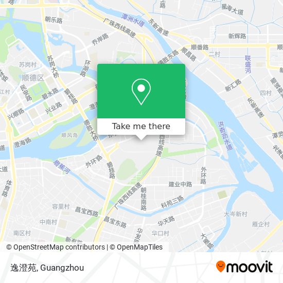 逸澄苑 map
