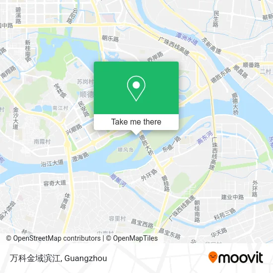 万科金域滨江 map