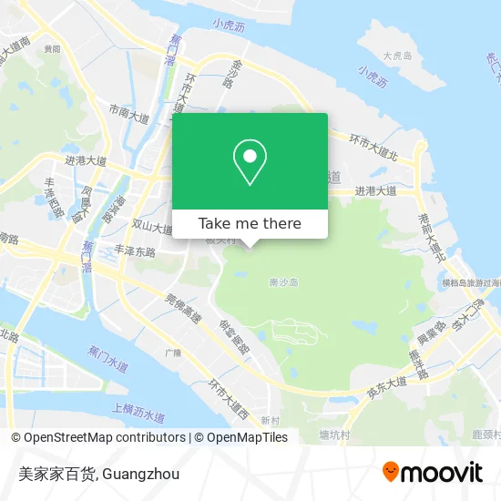 美家家百货 map