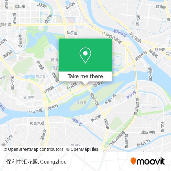 保利中汇花园 map