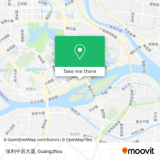 保利中辰大厦 map